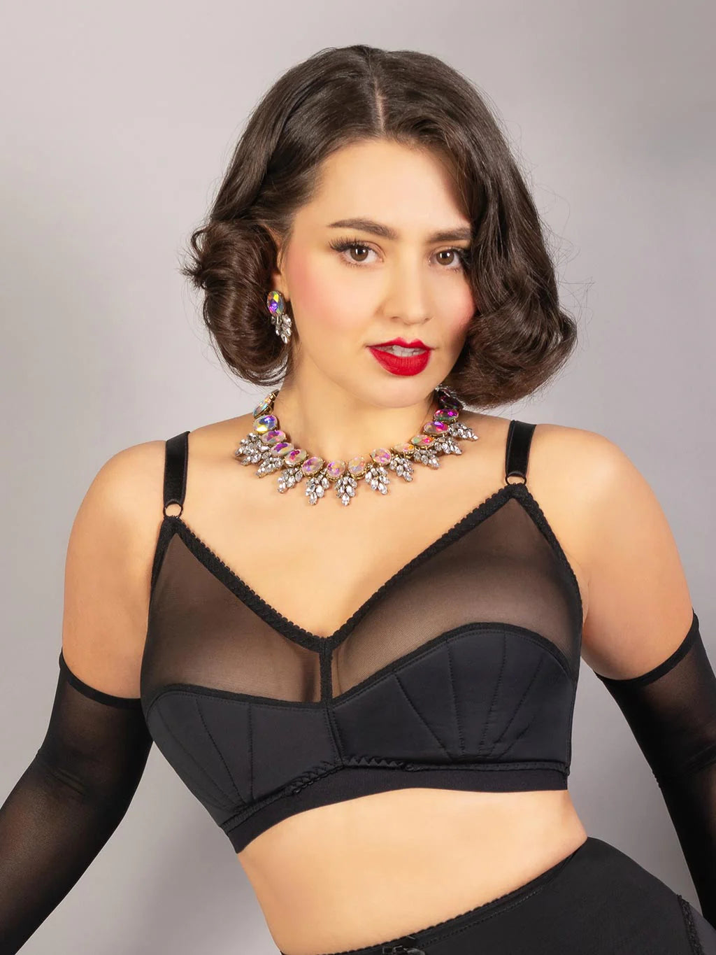 Liz retro soutien-gorge sans armature